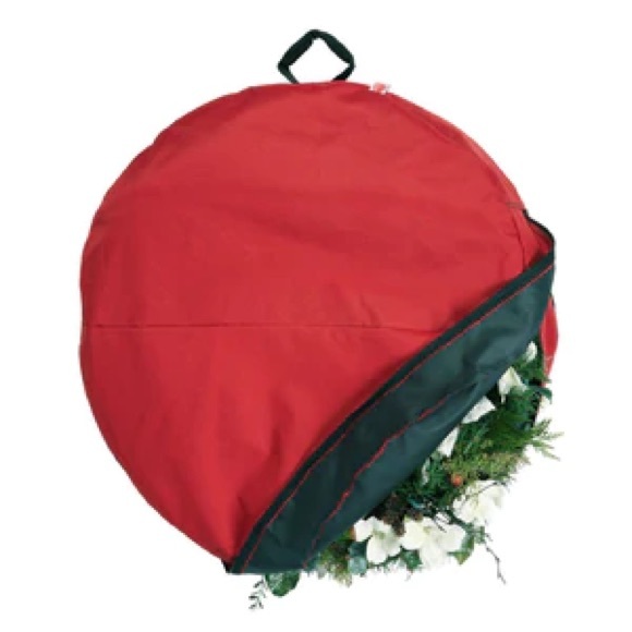 Set of 2 heavy duty wreath storage bags - Picture 3 of 4
